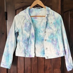 Tie Dye Jean Jacket